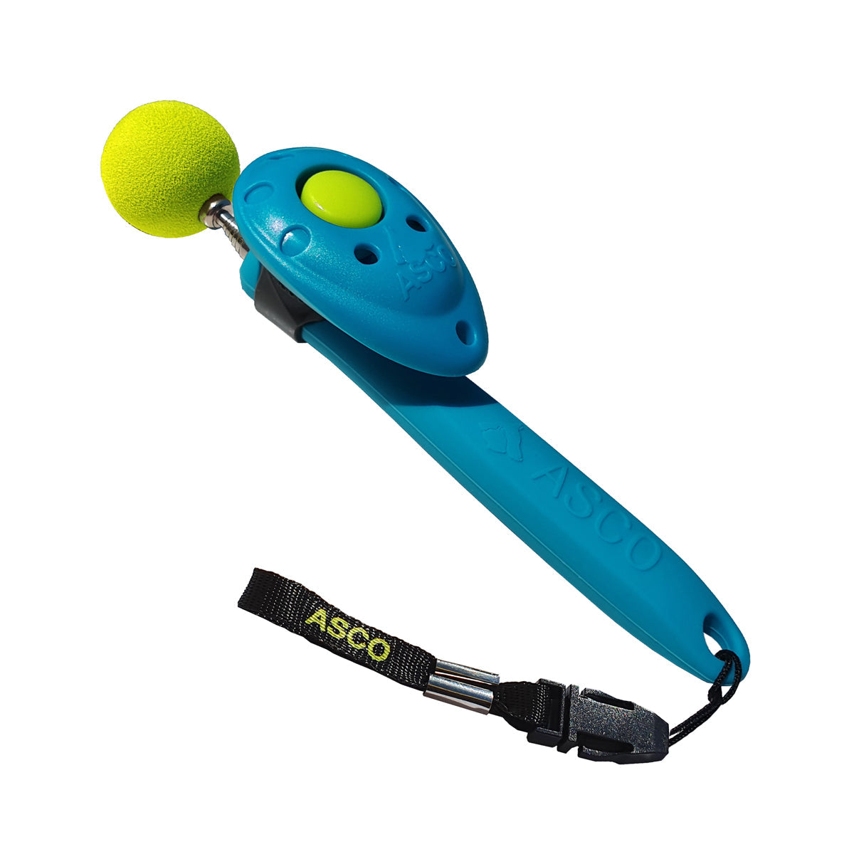 ASCO ClickStick - Richtstok met afneembare premium clicker - Richtstok voor hond kat clickertraining - Verlengbare richtstok met extra clicker - Richtstok voor richttraining