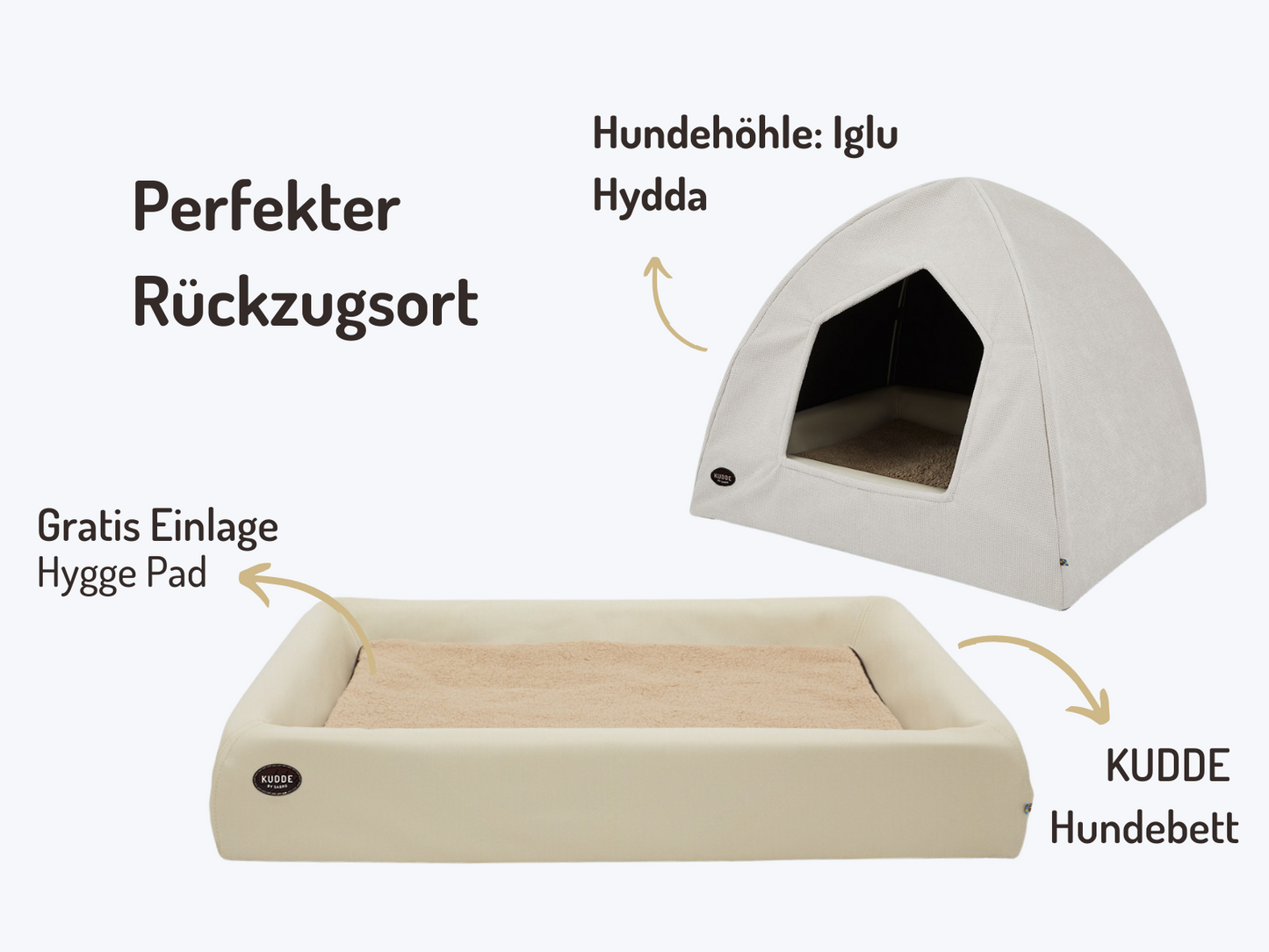 Hondengrot Bundel | KUDDE + Iglo Hydda