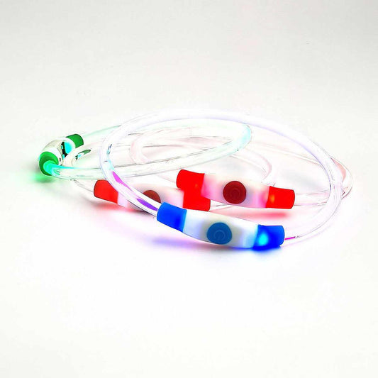 LED-Leuchthalsband / Leuchtring für Hunde