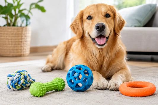 Sichere Hundespielzeuge ohne Verschlucken