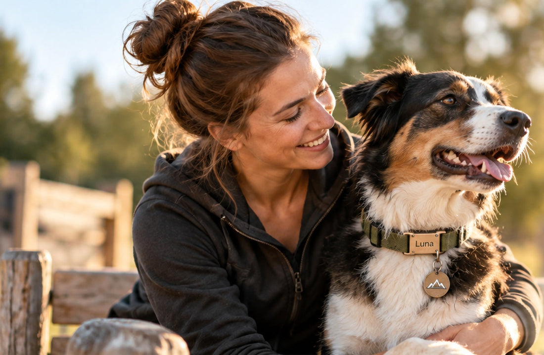 Hundetrainerin mit Hund – MyPfote Partnerprogramm für Hundeschulen und Dogfluencer