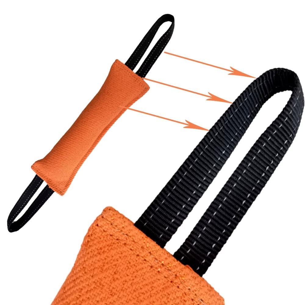 Bijtworst voor grote honden 30x7cm in drie kleuren