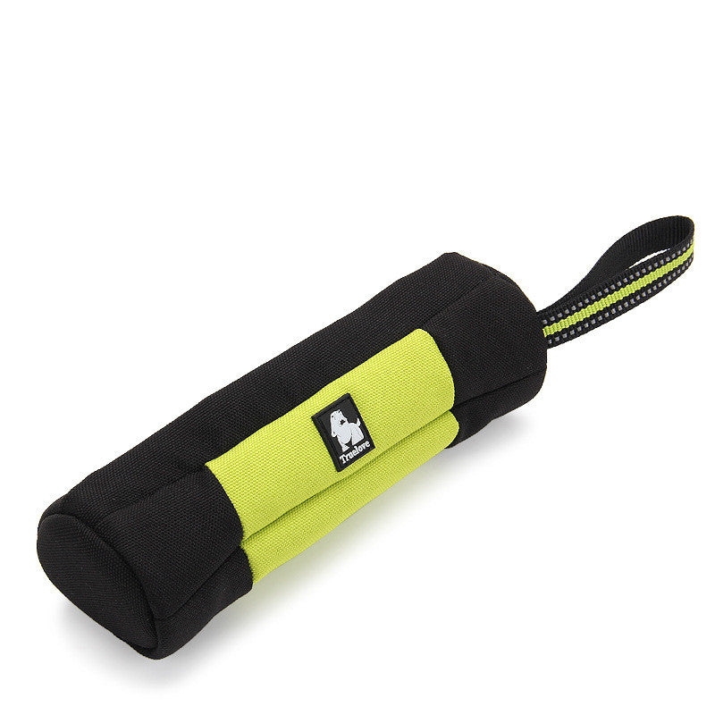 Truelove Leckerli-Zak Snack Dummy Neongeel – S tot XL, ritssluiting, robuust 