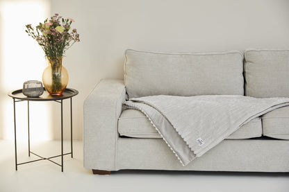 Knuffeldeken VÄRME Brede rib 