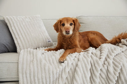 Knuffeldeken VÄRME Brede rib 