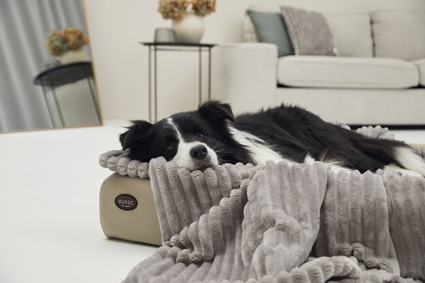 Knuffeldeken VÄRME Brede rib 