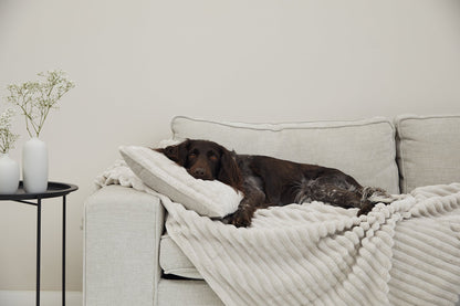 Knuffeldeken VÄRME Brede rib 