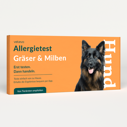 Allergietest - grassen, mijten & co. Hond