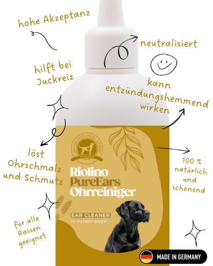 Riolino PureEars- Zachte reiniging voor gevoelige oren