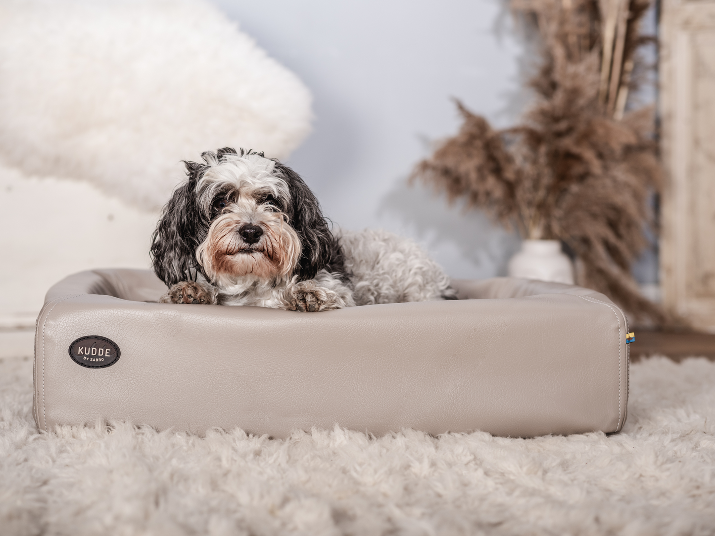 Hundebett KUDDE Kunstleder
