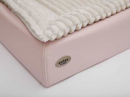 Hondenbed KUDDE Pastel Kunstleer 