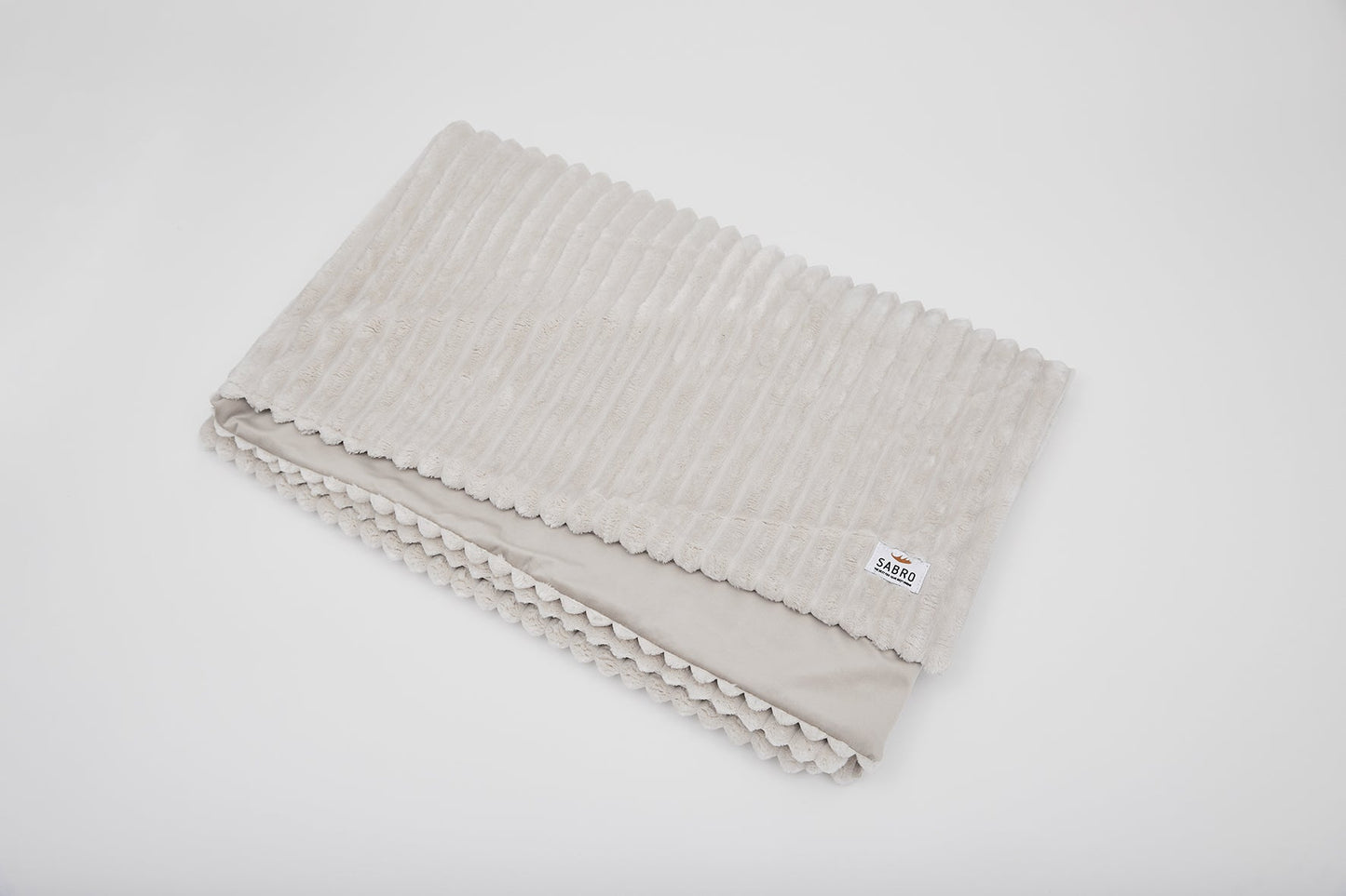 Knuffeldeken VÄRME Brede rib 