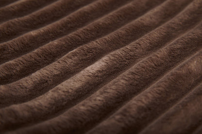 Knuffeldeken VÄRME Brede rib 