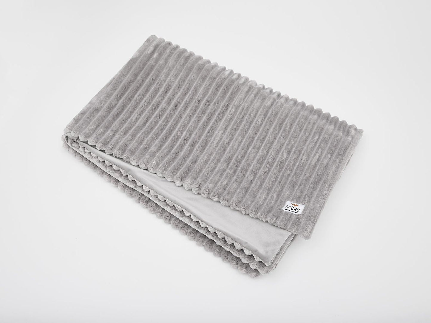 Knuffeldeken VÄRME Brede rib 