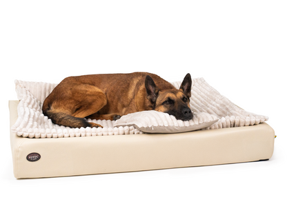 All-In Relax Bundle | KUDDE Hundebett + Einlage & Kissen