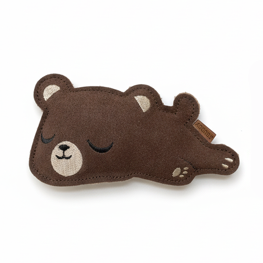 BUDDY. Hondenspeelgoed van leer "Kleine Beer" 