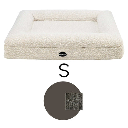 Hondenbed Barklay maat S met Bouclé hoes 