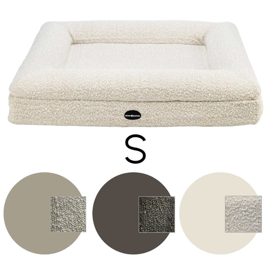 Hondenbed Barklay maat S met Bouclé hoes 