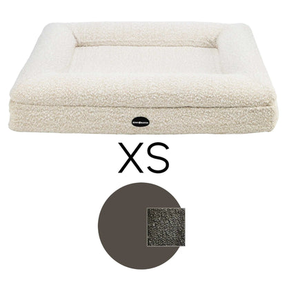 Hondenbed Barklay maat XS met Bouclé hoes 