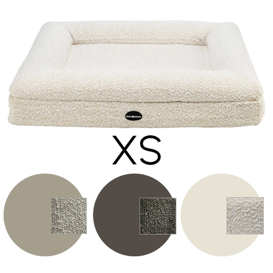 Hondenbed Barklay maat XS met Bouclé hoes 