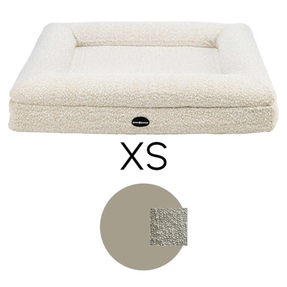 Hondenbed Barklay maat XS met Bouclé hoes 