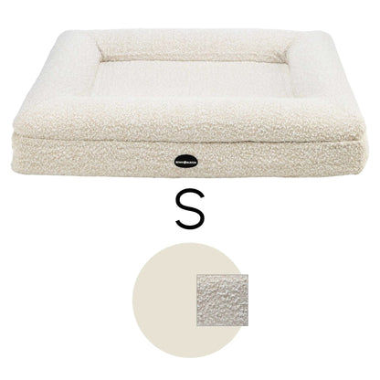 Hondenbed Barklay maat S met Bouclé hoes 