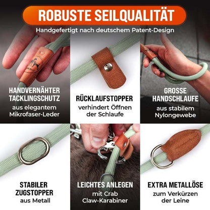 LeichtLaufLeine® korte lijn en oefenlijn voor betere lijnbegeleiding 
