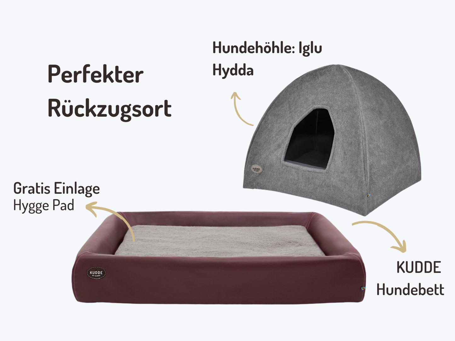 Hondengrot Bundel | KUDDE + Iglo Hydda