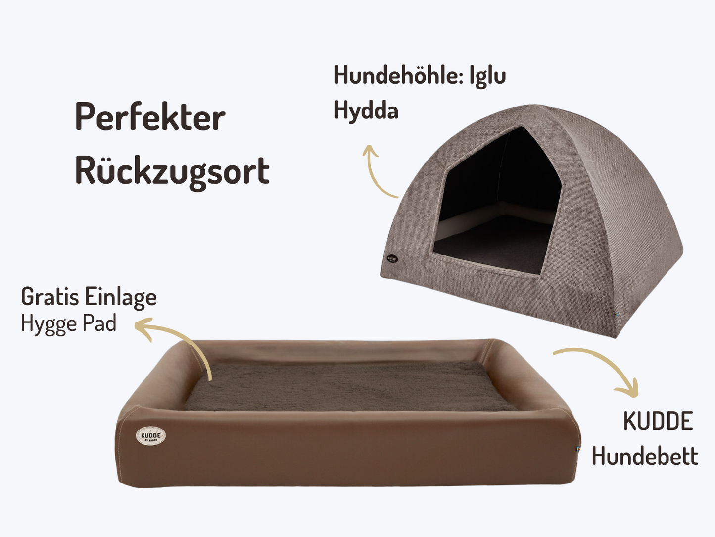 Hondengrot Bundel | KUDDE + Iglo Hydda