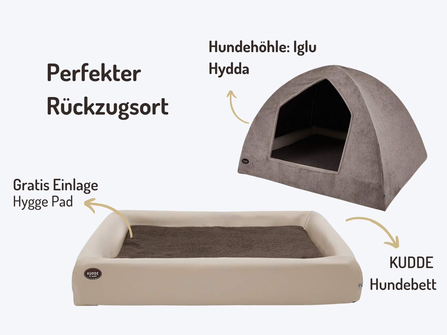Hondengrot Bundel | KUDDE + Iglo Hydda