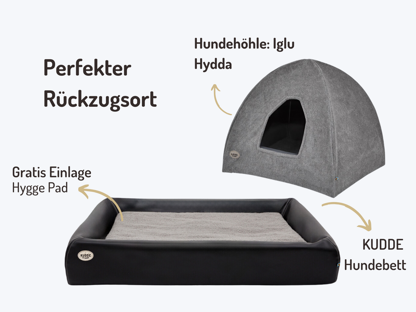 Hondengrot Bundel | KUDDE + Iglo Hydda
