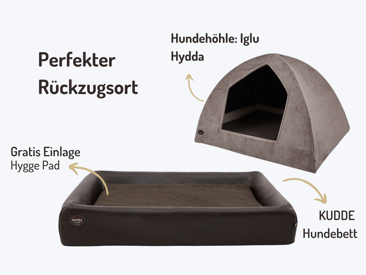 Hondengrot Bundel | KUDDE + Iglo Hydda