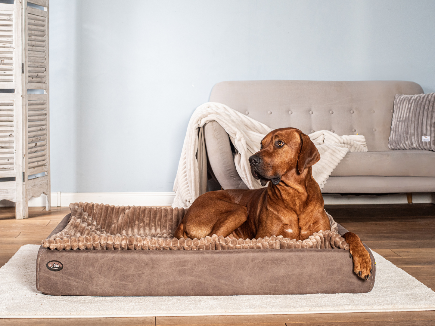 Hondenbed KUDDE veganistisch suède 