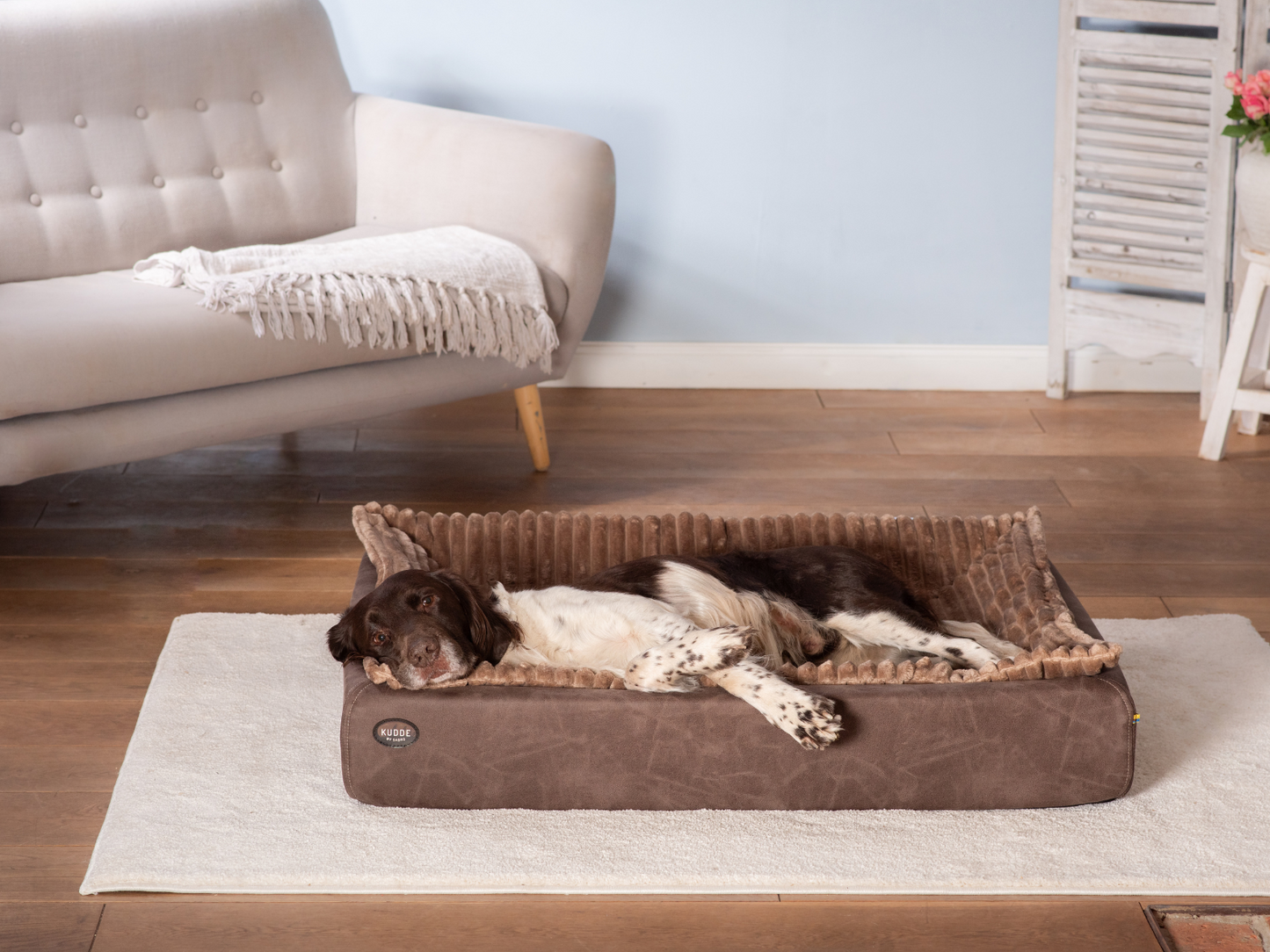 Hondenbed KUDDE veganistisch suède 