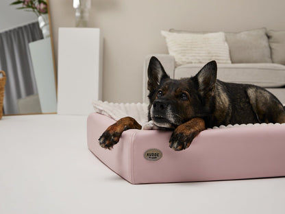 Hondenbed KUDDE Pastel Kunstleer 