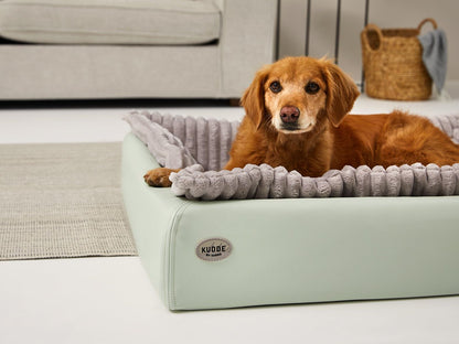 Hondenbed KUDDE Pastel Kunstleer 