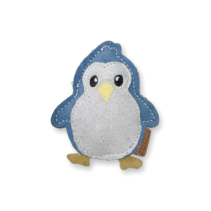 BUDDY. Hondenspeelgoed van leer "Kleine Pinguïn" 