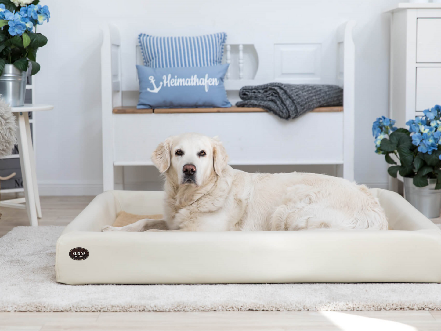 Hundebett KUDDE Kunstleder