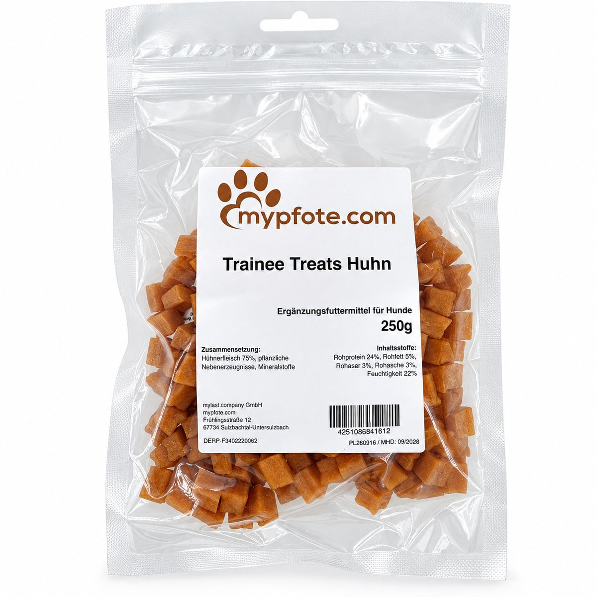 mypfote.com Trainee Treats – Trainingssnacks voor honden | 250 g 